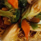 Vegetable Chow Mein qīng cài chǎo miàn