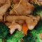 Broccoli with Chicken Chow Mein bǎi jiā lì jī ròu chǎo miàn