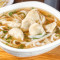 203. Homemade Pork Dumplings With Rice Noodles (Or Egg Noodles)