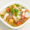 204. Seafood With Rice Egg Noodle Soup (Or Soup On The Side)