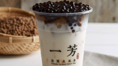Pearl Black Tea Latte Fěn Yuán Xiān Nǎi Chá