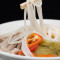 Pickled Cabbage Shredded Pork Rice Noodles suān cài ròu sī mǐ xiàn