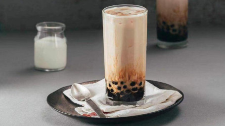 Brown Sugar Pearl Oolong Tea Latte Hēi Táng Fěn Yuán Wū Lóng Xiān Nǎi Chá
