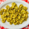 Tortellini With Pesto Sauce (Meat Filled)