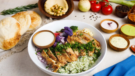 Keto Greek Chicken Bowl