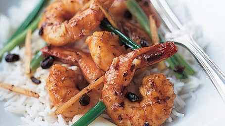 86. Shrimp With Black Bean Sauce