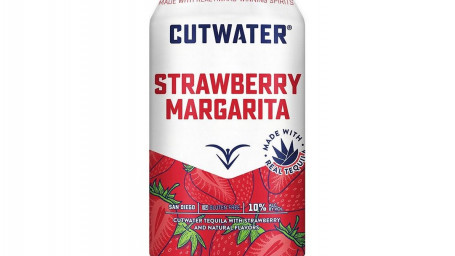 Cutwater Strawberry Marg 12Oz,10% Abv