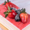 Strawberry Bar Cake