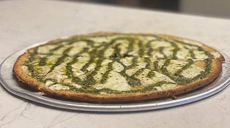 12 Cauliflower Crust Pesto