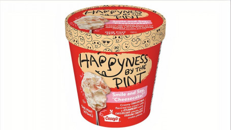 Happyness By The Pint Smile And Say Cheesecake! Gelato, 16 Once