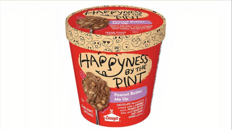 Happyness By The Pint Peanut Butter Me Up Ice Cream, 16 Oz
