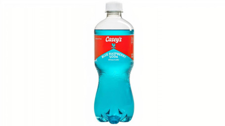 Casey's Blue Raspberry Soda 20 Oz