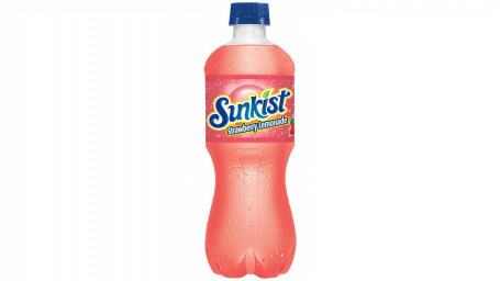 Sunkist Strawberry Limonade Soda 20Oz