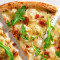 Biała Górna Pół 11-Calowa Pizza Do Wyboru Z Boku