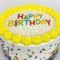 Happy Birthday Confetti Froyo Cake