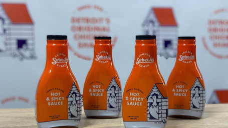 16 Oz Hot N Spicy Sauce Bottle