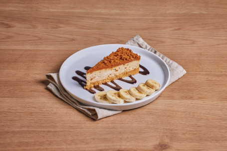 Lotus Biscoff Cheesecake Met Banaan (VG)