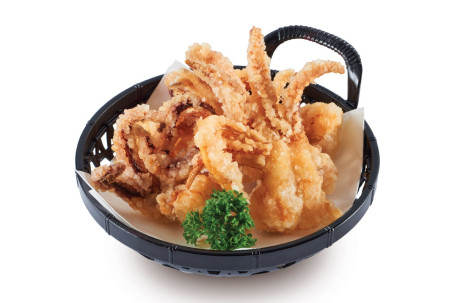 Sū Cuì Yóu Yú Xū Tentacoli Di Calamari Fritti