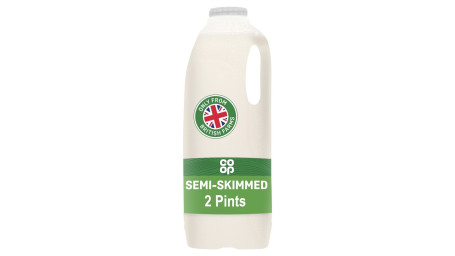 Co-Op Brytyjskie Świeże Mleko Półtłuste 1,13 L (2 Pinty)