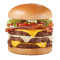 Bacon Triple Two Cheese Deluxe 1/2lb*