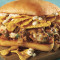 Doritos Cool Ranch Chopped Cheese Burger