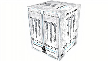 Monster Zero Ultra Confezione Da 4 16Oz