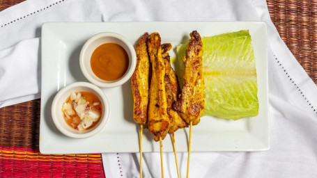 #2. Beef Or Chicken Satay