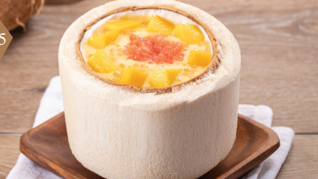Coconut Jelly With Mango Pomelo Sago Yē Qīng Yáng Zhī Gān Lù Nǎi Dòng
