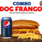 Hot Dog Frango fritas Pepsi lata