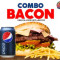 X Bacon fritas Pepsi lata