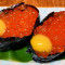 Salmon Egg with Quail Egg (Ikura with Quail Egg