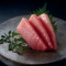 Zhōng Tūn Ná Yú Nǎn Cì Shēn (3 Jiàn Semi-Fatty Tuna Sashimi (3 Pcs.