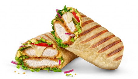 Crispy Chicken Large Grilled Wrap (890 Cals)