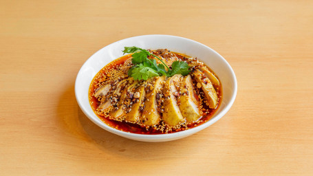 Steamed Chicken In Chilli Sauce Kǒu Shuǐ Jī (Bone-In)