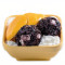 Máng Guǒ Bái Xuě Hēi Nuò Mǐ Thai Black Glutinous Rice Mango With Vanilla Frost