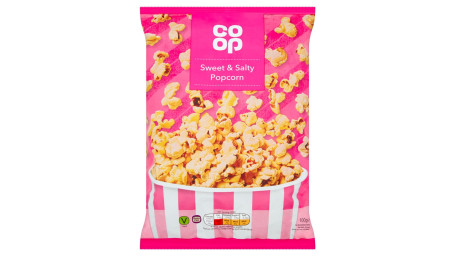 Co-Op Sweet Salted Popcorn 100G