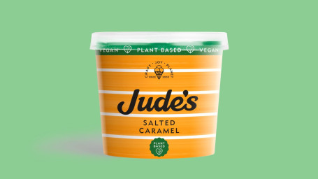 Jude's Vegan Salted Caramel Ice Cream Tub 100Ml