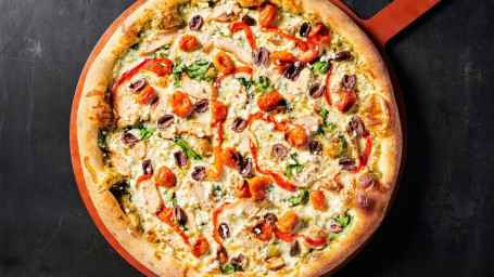 13 Mediterranean Chicken Pizza