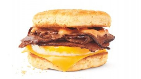Steak Egg Breakfast Sandwich