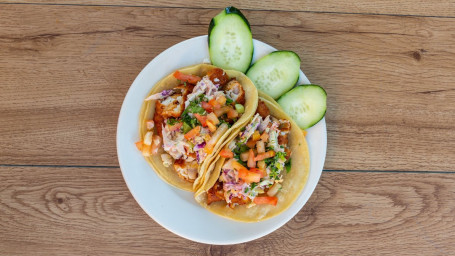 Tacos De Camarón Capeado Battered Shrimp Taco