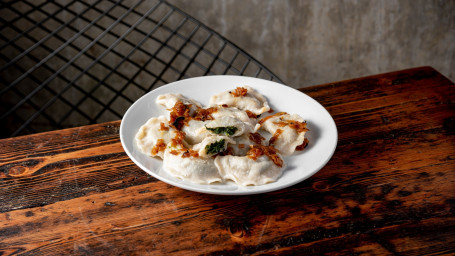 Pierogi Goat Cheese And Spinach 5 Pc