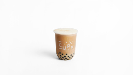 Hot Dirty Chai Boba