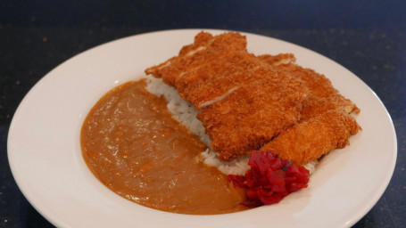 Tonkatsu Curry Over Rice