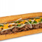 Philly Cheesesteak Sub Med Fries