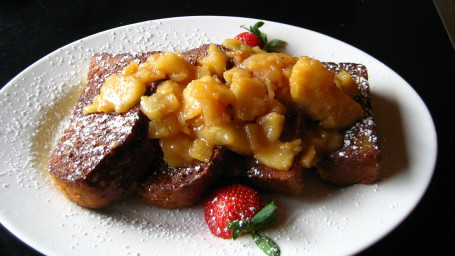 Hot Apple French Toast