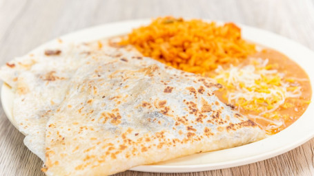 Chicken Or Beef Combo Quesadilla
