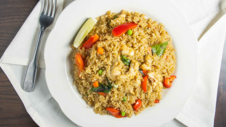 Lf6. Green Curry Fried Rice (Spicy)