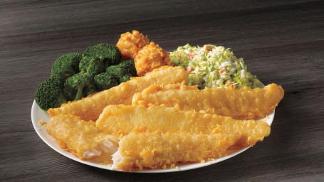 4 Piece Batter Dipped Fish Meal