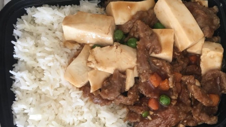 Tofu Beef With Rice