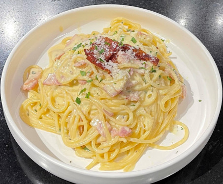 Kǎ Bāng Ní Yān Ròu Yì Dà Lì Miàn Spaghetti Carbonara